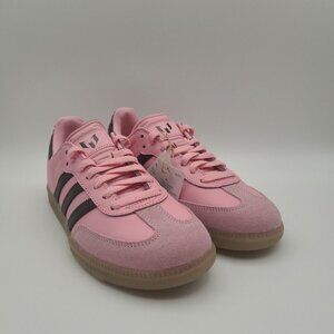 Adidas Samba Messi J Youth Size 6Y Pink Black Indoor Futbol Soccer Shoes JR0424